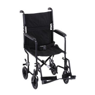 Nova Transport Chair 19 Inch Lightweight With Swingaway Footrests Nova Transport Chair 19 Inch Lightweight With Swingaway Footrests Transport Wheelchairs Nova - Americare Medical Supply