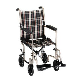 Nova Transport Chair 19 Inch Lightweight With Swingaway Footrests Nova Transport Chair 19 Inch Lightweight With Swingaway Footrests Transport Wheelchairs Nova - Americare Medical Supply