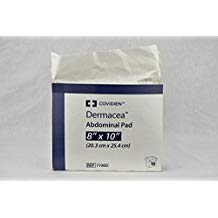 Covidien Dermacea Abdominal Pad 8" x 10" Sterile 18 Pack Covidien Dermacea Abdominal Pad 8" x 10" Sterile 18 Pack Abdominal Pads Covidien - Americare Medical Supply