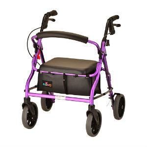 Nova Zoom 18 Rolling Walking Nova Zoom 18 Rolling Walking Rolling Walker Nova - Americare Medical Supply