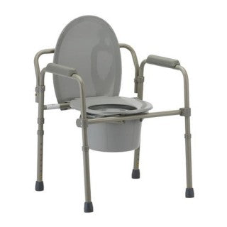 Collapsible discount commode chair