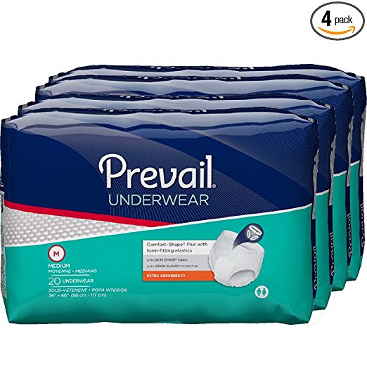 Prevail Extra Absorbency Underwear, Sold By Case