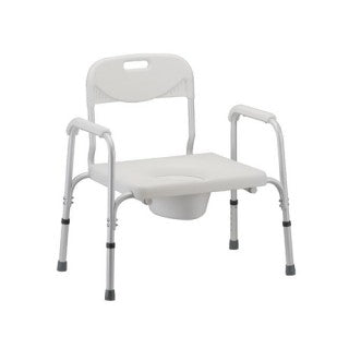 Nova Bariatric Commode with Back & Extra Wide Seat Nova Bariatric Commode with Back & Extra Wide Seat Commodes Nova - Americare Medical Supply