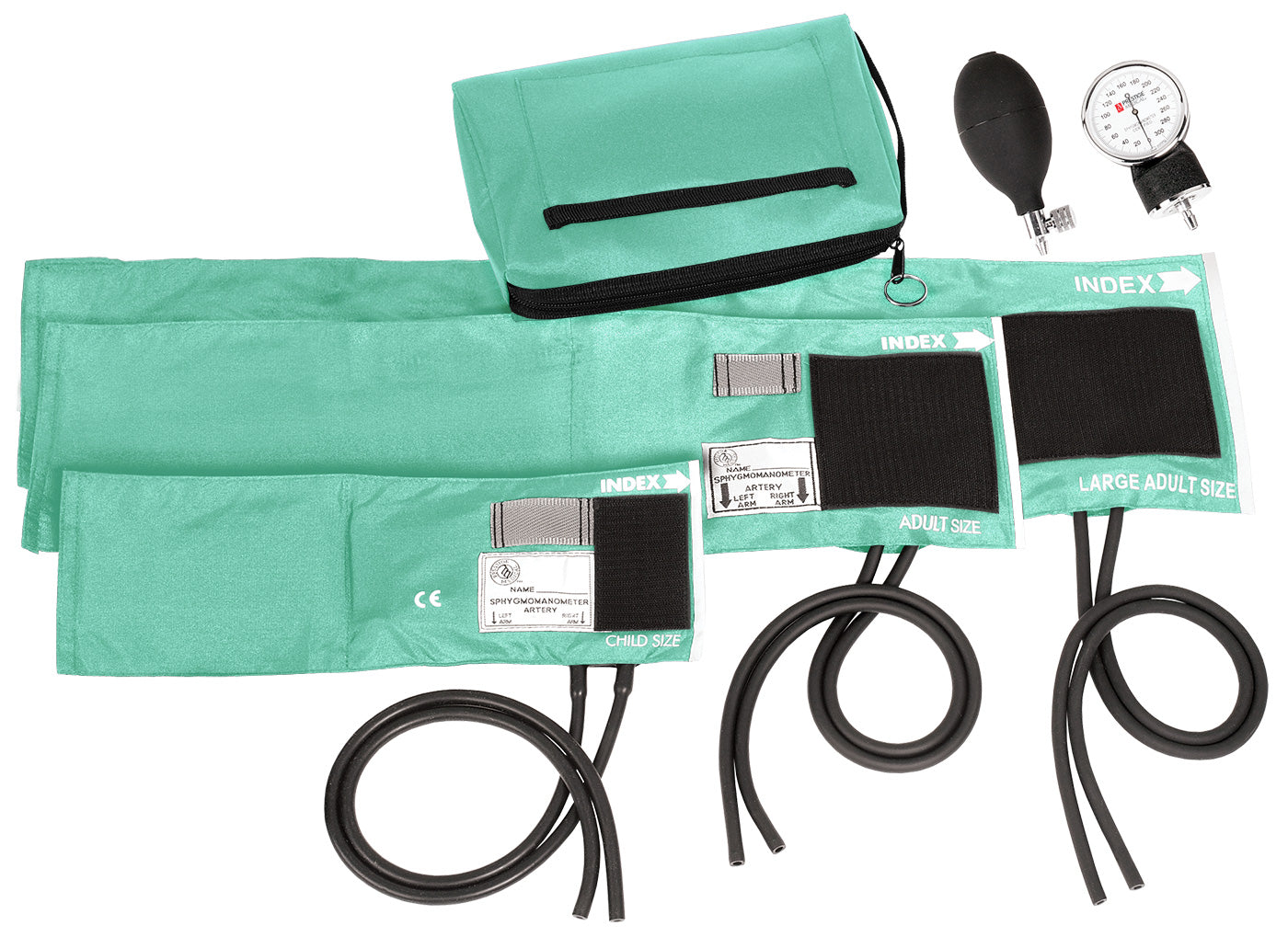 PRESTIGE  3-in-1 Aneroid Sphygmomanometer Set & Carrying Case