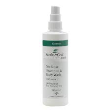 Medline No Rinse Shampoo and Body Wash w/Aloe 8oz spray Medline No Rinse Shampoo and Body Wash w/Aloe 8oz spray Shampoos Medline - Americare Medical Supply