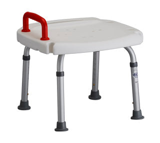 Nova Bath- Bath Seat with Red Safety Handle in Brown Box Nova Bath- Bath Seat with Red Safety Handle in Brown Box Bath Seat Nova - Americare Medical Supply