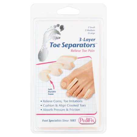 PediFix 3-Layer Toe Separators PediFix 3-Layer Toe Separators Toe Separators PediFix - Americare Medical Supply