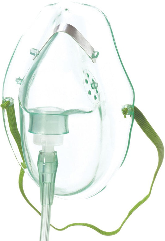 Drive Adult Oxygen Mask w/7' Tubing Drive Adult Oxygen Mask w/7' Tubing oxygen mask Drive Medical - Americare Medical Supply
