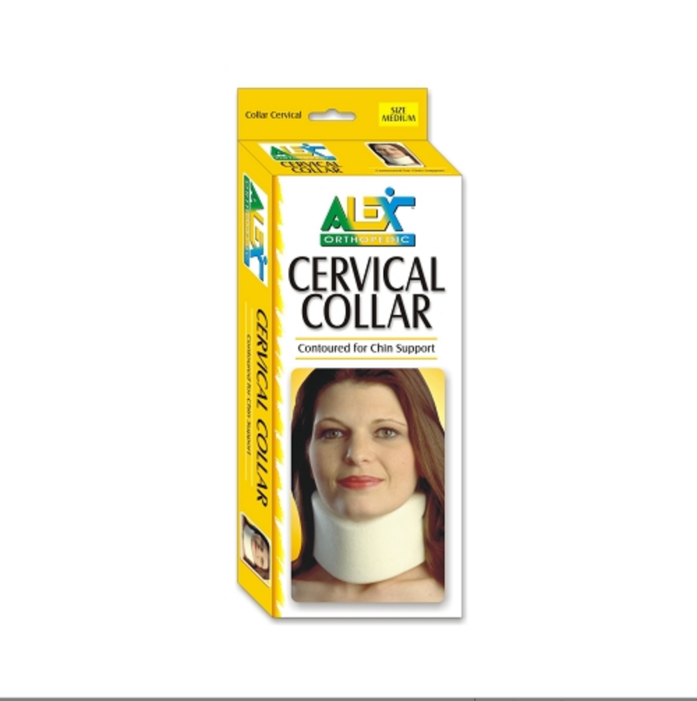 Alex Orthopedic Cervical Collar Medium Firm Alex Orthopedic Cervical Collar Medium Firm Cervical Collars Alex - Americare Medical Supply