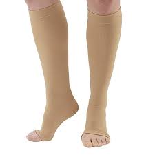 Alex Anti-Embolism Knee High Open-Toe 18mmHg Alex Anti-Embolism Knee High Open-Toe 18mmHg Knee Highs Alex - Americare Medical Supply