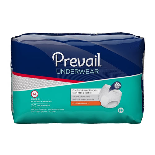 Prevail Dri-Fit Maximum Absorbency Incontinence Underwear for Men,  Large/Extra Large, 18-Count : : Health & Personal Care