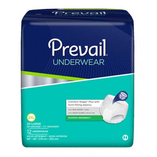 Prevail Disposable Underwear Prevail Disposable Underwear Adult Briefs Americare Medical Supply - Americare Medical Supply