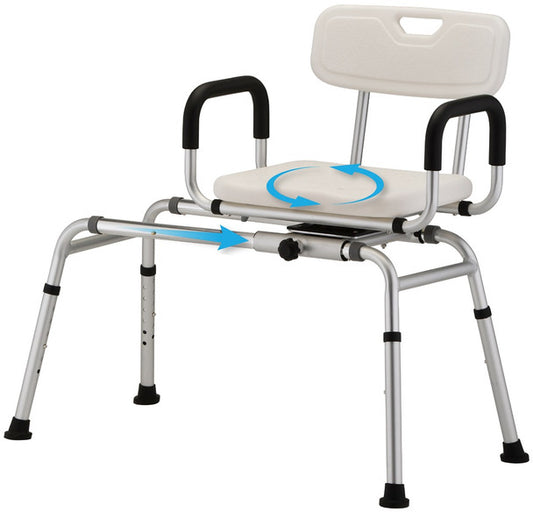 NOVA SLIDING SWIVEL SEAT TRANSFER BENCH