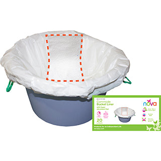 NOVA COMMODE BUCKET LINERS PA-1082