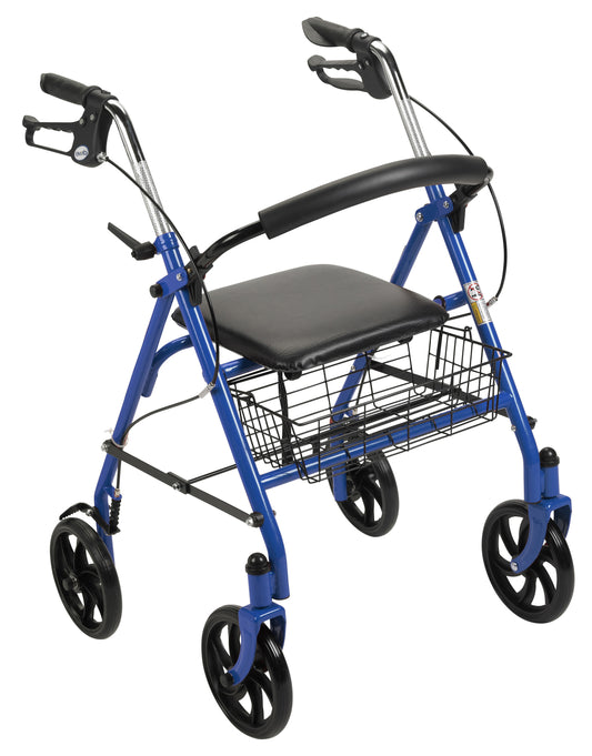 Drive Durable 4 Wheel Rollator with 7.5" Casters Drive Durable 4 Wheel Rollator with 7.5" Casters Rollators Drive Medical - Americare Medical Supply