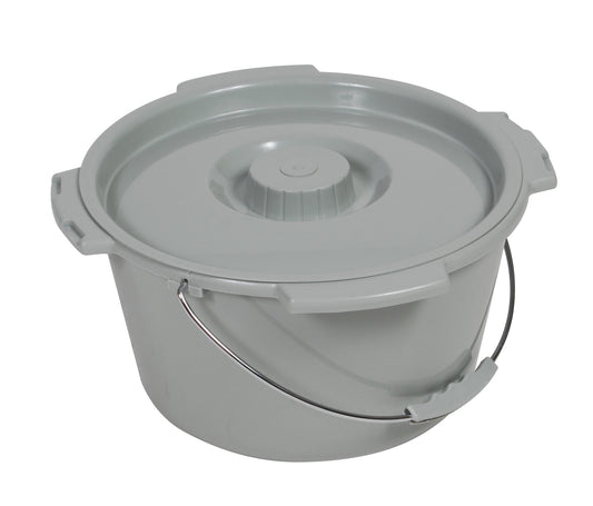 Drive Commode Pail With Lid 7.5 Qt Drive Commode Pail With Lid 7.5 Qt Commode Parts Drive Medical - Americare Medical Supply