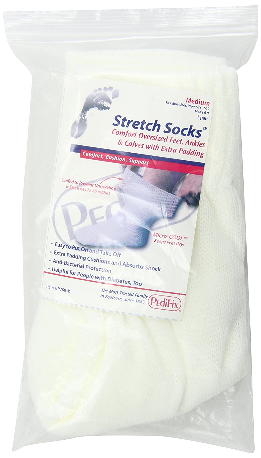 PediFix Stretch Socks Large PediFix Stretch Socks Large Socks PediFix - Americare Medical Supply
