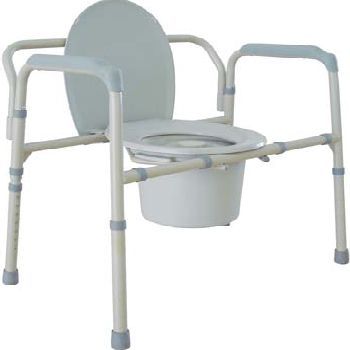 Drive Bariatric Folding Commode Drive Bariatric Folding Commode Commode Drive - Americare Medical Supply