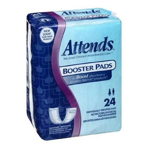 Attends Booster Pad Bladder Control Pads - Light Absorbency Attends Booster Pad Bladder Control Pads - Light Absorbency Booster Pads / Doublers Attends - Americare Medical Supply