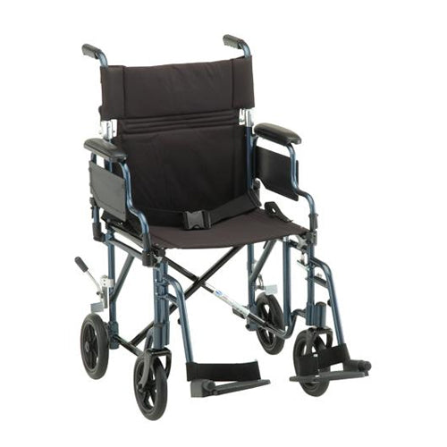 Nova 19 Inch Transport Chair With Detachable Arms Nova 19 Inch Transport Chair With Detachable Arms transport wheelchair Nova - Americare Medical Supply