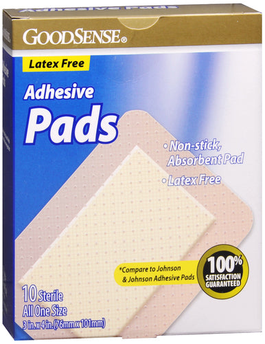Good Sense Adhesive Pads Latex Free 6 Sterile Good Sense Adhesive Pads Latex Free 6 Sterile Adhesive Pads Good Sense - Americare Medical Supply