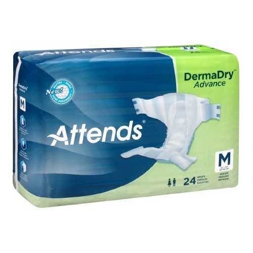 Attends Tab Closure Incontinent Briefs - Moderate Absorbency Attends Tab Closure Incontinent Briefs - Moderate Absorbency Fitted Tab Briefs Attends - Americare Medical Supply
