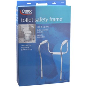 Carex Toilet Safety Frame Item#B358-00 Carex Toilet Safety Frame Item#B358-00 Toilet Seat Risers Carex - Americare Medical Supply