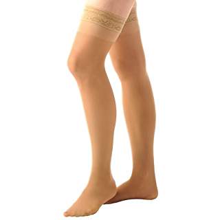Alex For Her Hosiery Sheer Support Thigh High 20-30mmHg Alex For Her Hosiery Sheer Support Thigh High 20-30mmHg Thigh Highs Alex - Americare Medical Supply