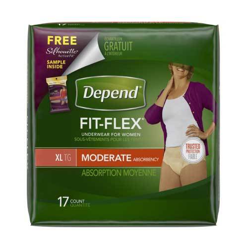 Depend Fit-Flex Pull On Absorbent Underwear - Moderate Absorbency Depend Fit-Flex Pull On Absorbent Underwear - Moderate Absorbency Pull-On Briefs Depend - Americare Medical Supply