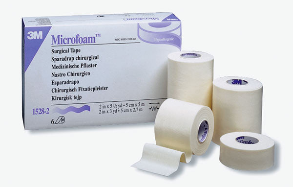 3M Microfoam Medical Tape - Single Roll 3M Microfoam Medical Tape - Single Roll Tapes 3M - Americare Medical Supply