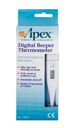 Apex Digital Thermometer Apex Digital Thermometer Thermometers Apex - Americare Medical Supply