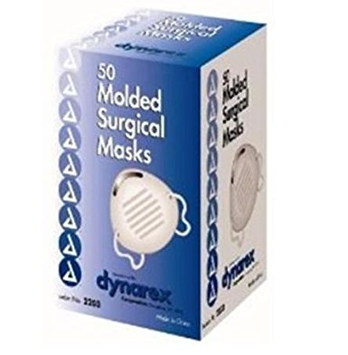Surgical Surgical Face Mask Molded With Aluminum Nose Piece Blue - 50 Each Surgical Surgical Face Mask Molded With Aluminum Nose Piece Blue - 50 Each Masks Surgical - Americare Medical Supply