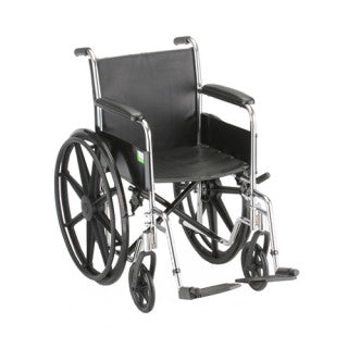 Nova Hammertone Wheelchair 16 Inch With Fixed Arms & Swingaway Footrest Nova Hammertone Wheelchair 16 Inch With Fixed Arms & Swingaway Footrest Wheelchairs Nova - Americare Medical Supply