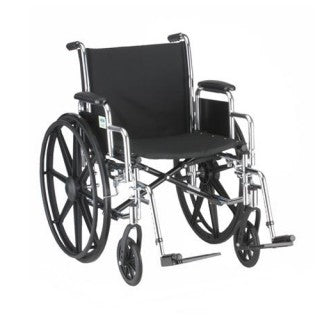 Nova Hammertone Wheelchair 16 Inch With Detachable Arms & Swingaway Footrests Nova Hammertone Wheelchair 16 Inch With Detachable Arms & Swingaway Footrests Wheelchairs Nova - Americare Medical Supply