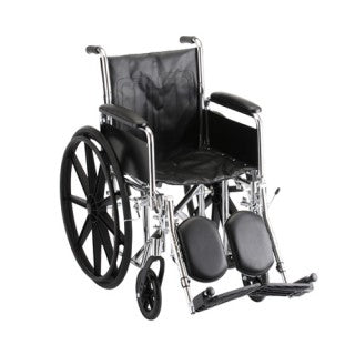 Nova Hammertone Wheelchair 16 Inch With Detachable Full Arms & Elevating Leg Rests Nova Hammertone Wheelchair 16 Inch With Detachable Full Arms & Elevating Leg Rests Wheelchairs Nova - Americare Medical Supply