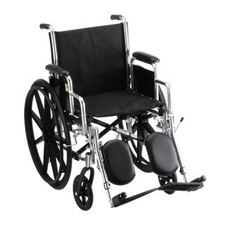Nova Hammertone Wheelchair 18 Inch With Detachable Arms & Elevating Leg Rests Nova Hammertone Wheelchair 18 Inch With Detachable Arms & Elevating Leg Rests Wheelchairs Nova - Americare Medical Supply