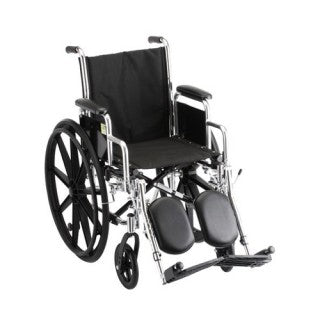 Nova Hammertone Wheelchair 18 Inch With Detachable Arms & Elevating Legrests Nova Hammertone Wheelchair 18 Inch With Detachable Arms & Elevating Legrests Wheelchairs Nova - Americare Medical Supply