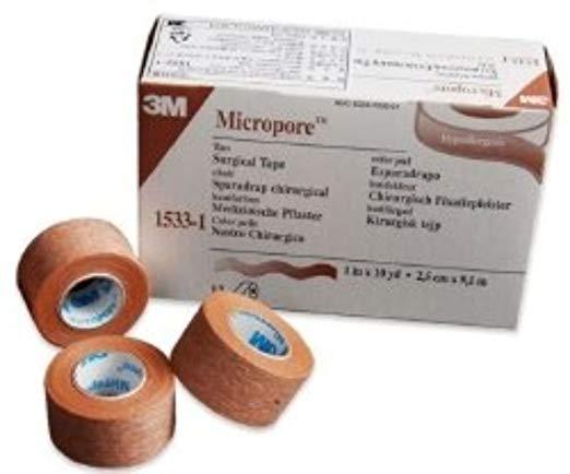 3M Micropore Medical Paper Tape - Single Roll 3M Micropore Medical Paper Tape - Single Roll Tapes 3M - Americare Medical Supply