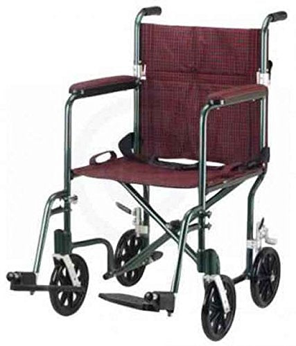 Drive Deluxe Fly-Weight Aluminum Transport Chair Drive Deluxe Fly-Weight Aluminum Transport Chair Transport Wheelchairs Drive - Americare Medical Supply