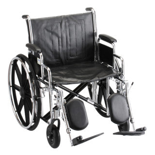 Nova Hammertone Wheelchair 22 Inch With Detachable Arms & Elevating Leg Rests Nova Hammertone Wheelchair 22 Inch With Detachable Arms & Elevating Leg Rests Wheelchairs Nova - Americare Medical Supply
