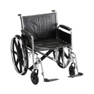 Nova Hammertone Wheelchair 22 Inch With Detachable Full Arms & Swing Away Footrests Nova Hammertone Wheelchair 22 Inch With Detachable Full Arms & Swing Away Footrests Wheelchairs Nova - Americare Medical Supply