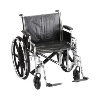 Nova Hammertone Wheelchair 24 Inch With Detachable Arms & Swing Away Footrests Nova Hammertone Wheelchair 24 Inch With Detachable Arms & Swing Away Footrests Wheelchairs Nova - Americare Medical Supply