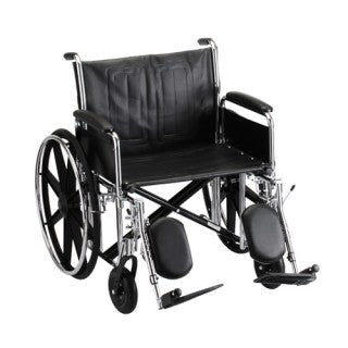 Nova Hammertone Wheelchair 24 Inch With Detachable Full Arms & Elevating Leg Rests Nova Hammertone Wheelchair 24 Inch With Detachable Full Arms & Elevating Leg Rests Wheelchairs Nova - Americare Medical Supply