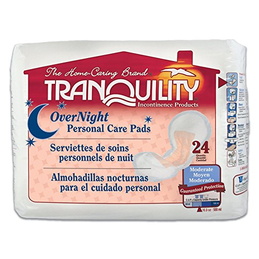Tranquility Overnights Personal Care Pads Tranquility Overnights Personal Care Pads Bladder Pads Tranquility - Americare Medical Supply