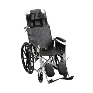Nova Recliner Wheelchair 16 Inch With Full Arms & Elevating Leg Rests Nova Recliner Wheelchair 16 Inch With Full Arms & Elevating Leg Rests Reclining Wheelchair Nova - Americare Medical Supply