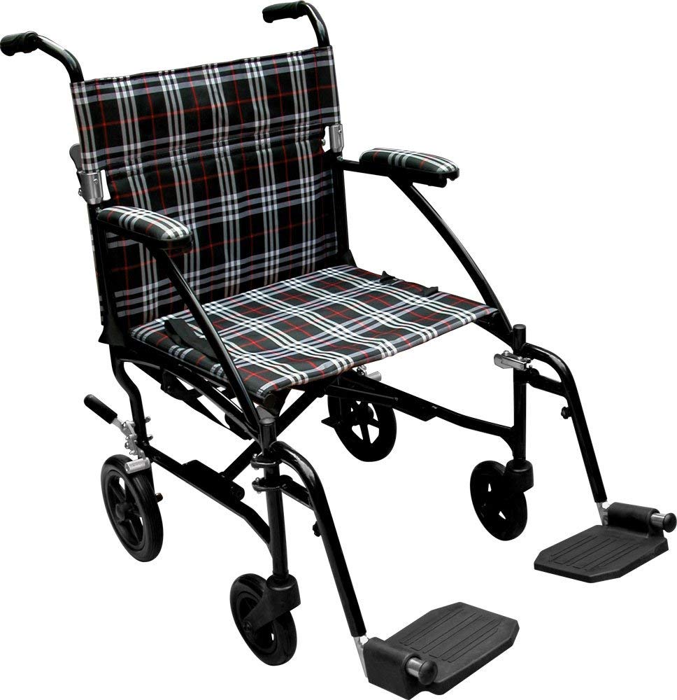 Drive Fly-Lite Aluminum Transport Chair Drive Fly-Lite Aluminum Transport Chair Transport Wheelchairs Drive - Americare Medical Supply