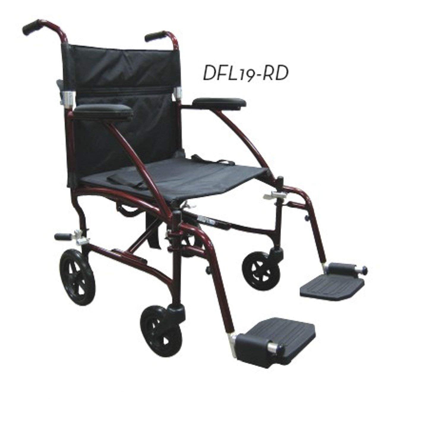 Drive Fly-Lite Aluminum Transport Chair Drive Fly-Lite Aluminum Transport Chair Transport Wheelchairs Drive - Americare Medical Supply