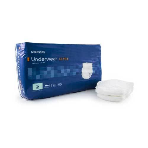 McKesson Ultra Absorbent Underwear - Heavy Absorbency McKesson Ultra Absorbent Underwear - Heavy Absorbency Fitted Tab Briefs McKesson - Americare Medical Supply