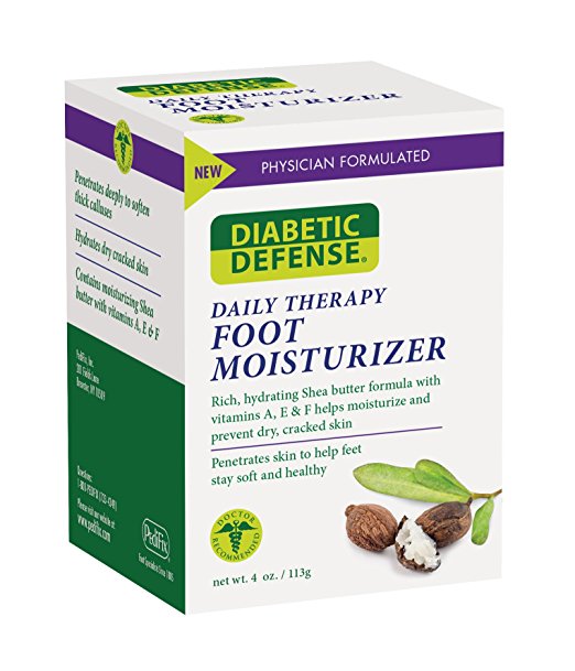 Diabetic Defense Daily Therapy Foot Moisterizer 4oz Diabetic Defense Daily Therapy Foot Moisterizer 4oz Moisterizers Diabetic Defense - Americare Medical Supply