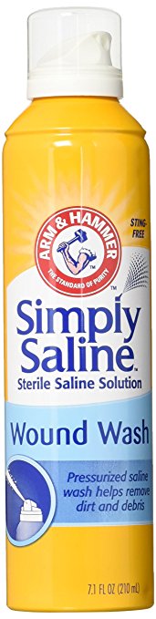 Arm & Hammer Simply Saline Wound Wash Saline 7.10 oz Arm & Hammer Simply Saline Wound Wash Saline 7.10 oz Saline Arm & Hammer - Americare Medical Supply